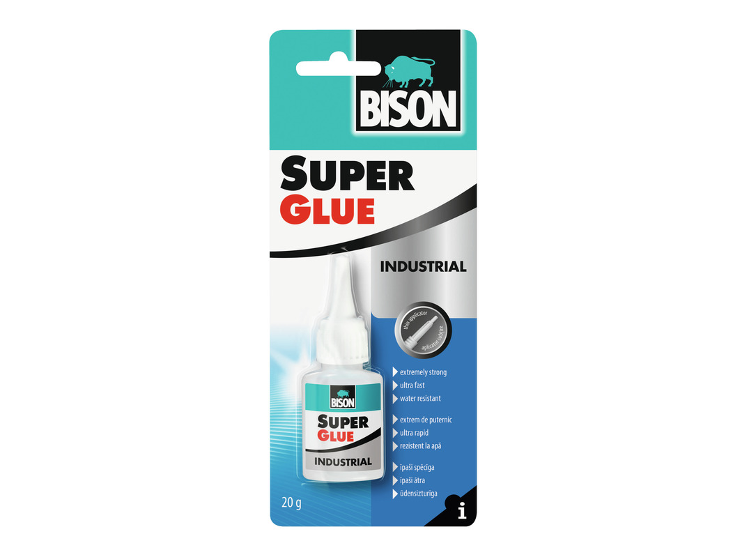 Super Glue Industrial 20g from Bison.