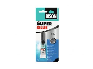Super Glue gel from Bison.