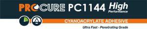 Procure PC1144 High Performance Cyanoacrylate Adhesive Banner Image.