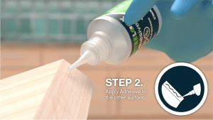 Step 2 - Adhesive