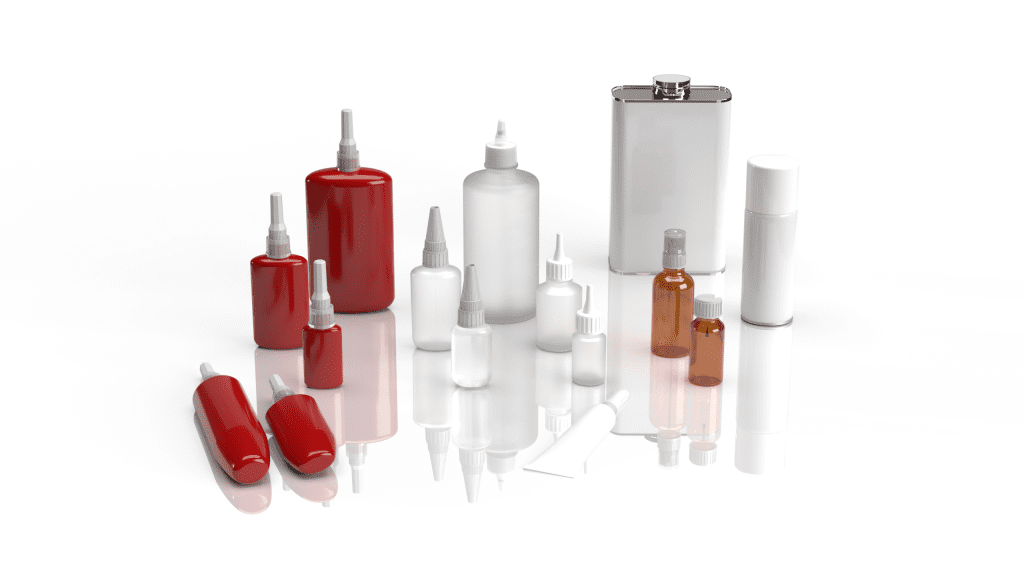 Private Label Adhesives - Bottle Types