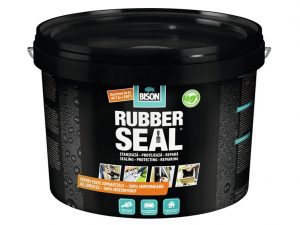 Rubber Seal Coating Bucket 5L from Bison.