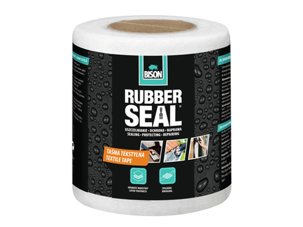 Rubber Seal Textile Tape from Bison, for use with Rubber Seal Coating.