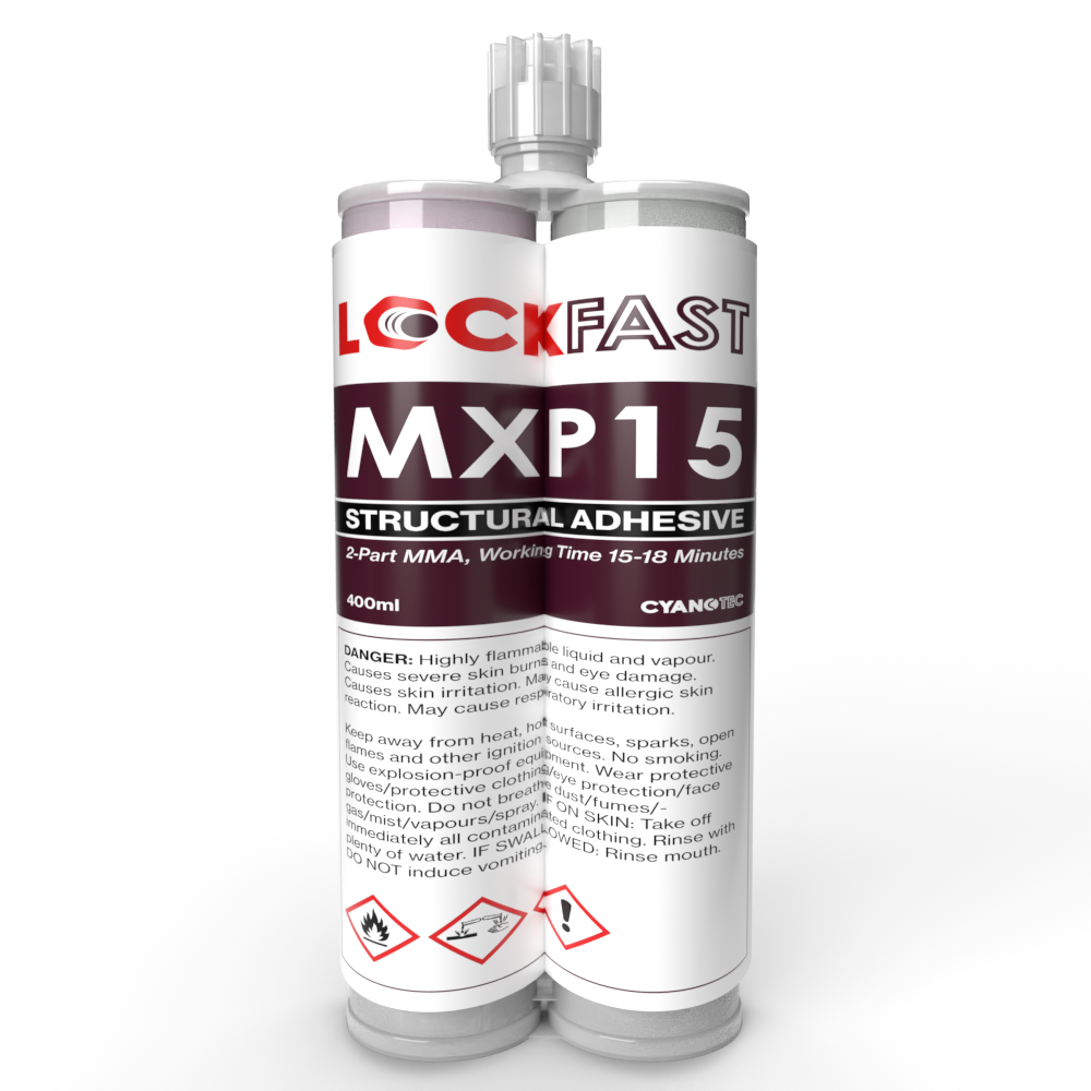 Lockfast MXP15 Structural Adhesive 400ml Cartridge