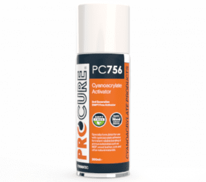 PC756 DMPT Free Activator 200ml Aerosol for Wood and natural materials Procure Cyanoacrylate Products