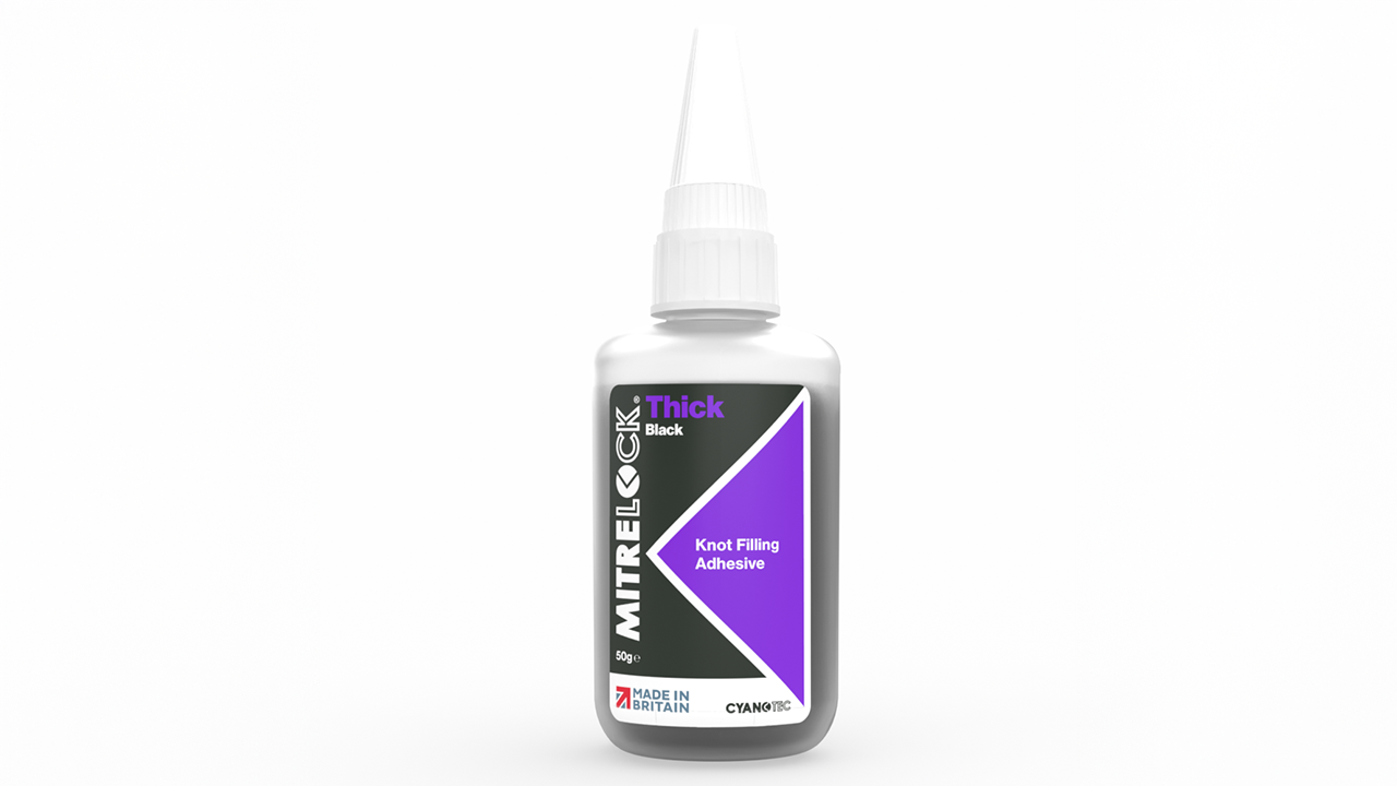 Mitrelock Thick Black Adhesive 50g